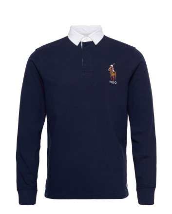 Polo Ralph Lauren Big Pony Bear Long Sleeve Navy