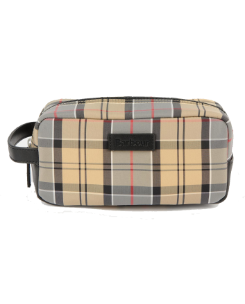 Barbour Wetherham Tartan Washbag Dress Tartan 