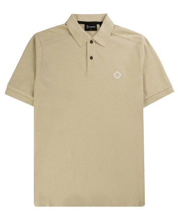 MA.Strum SS Pique Polo Shirt Ash