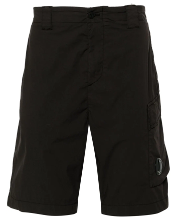 C.P. Company 50 Fili Lens Pocket Shorts Black