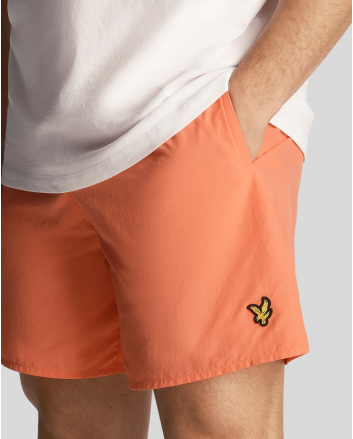 Lyle & Scott Plain Swin Shorts Tangerine Tango