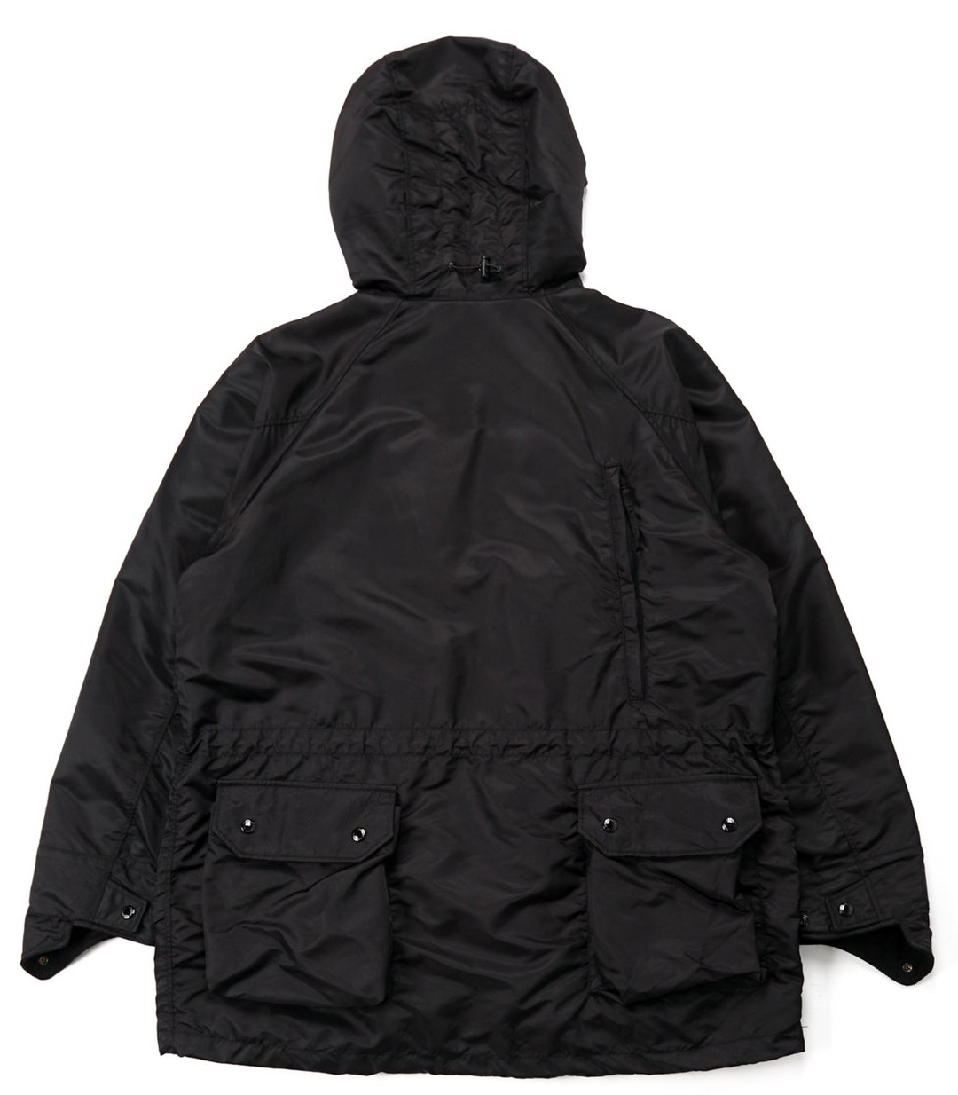 Engineered Garments Field Parka Black Flight Satin Nylon | eBay